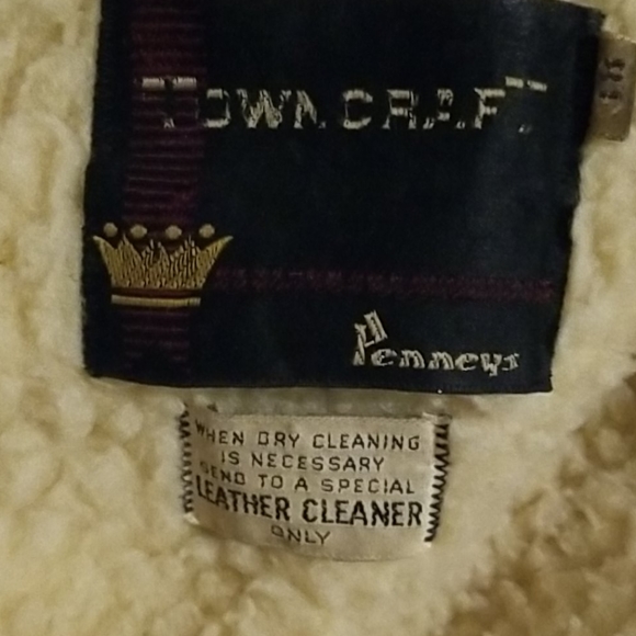 Coat, suede & real shearing. - Picture 2 of 2